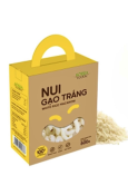 MACARONI GẠO TRẮNG, TINH BỘT GẠO TRẮNG 99,7% ; MUỐI THIÊN NHIÊN 0,3%